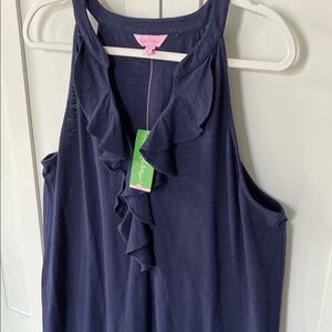 NEW Lilly Pulitzer Navy “Shay Dress” XL